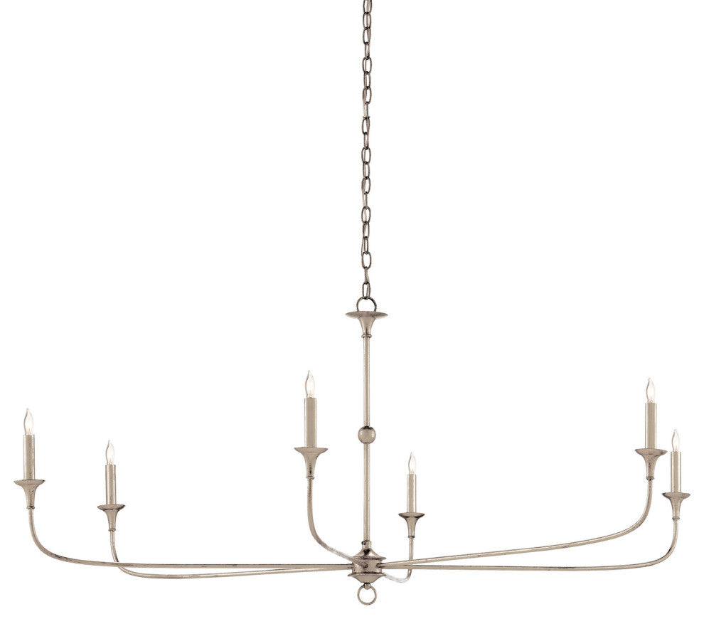 Six Light Chandelier, Champagne