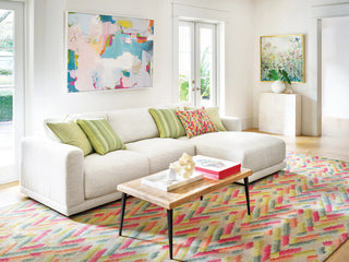 Dash & Albert Azura Multi Hand Tufted Wool Rug, Multi, Runner-2'6" x 8'
