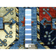 Blue Dense Weave Soft Wool Hand Knotted Afghan Ersari Wide Runner Rug, 4'6"x10'