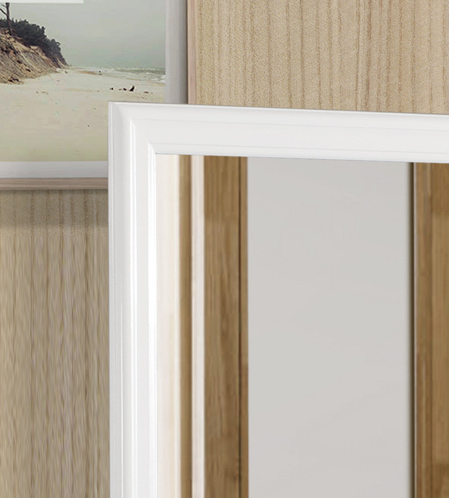 Glen Mirror, White