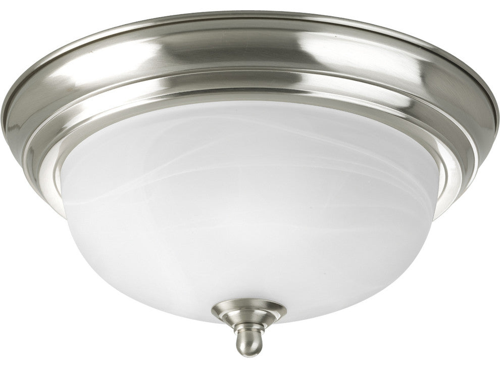 1-Light Close-To-Ceiling, Brushed Nickel
