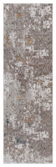 Surya Presidential PDT-2302 3'3"x5' Rug, Gray/Pale Blue/Burnt Orange/Peach/Ivory