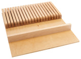 Wood Trim To Fit Knife Block Drawer Insert Organizer