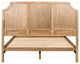 Martha Stewart Salina Accent Cabinet, Bed, Nightstand, Toasted Almond, Bed