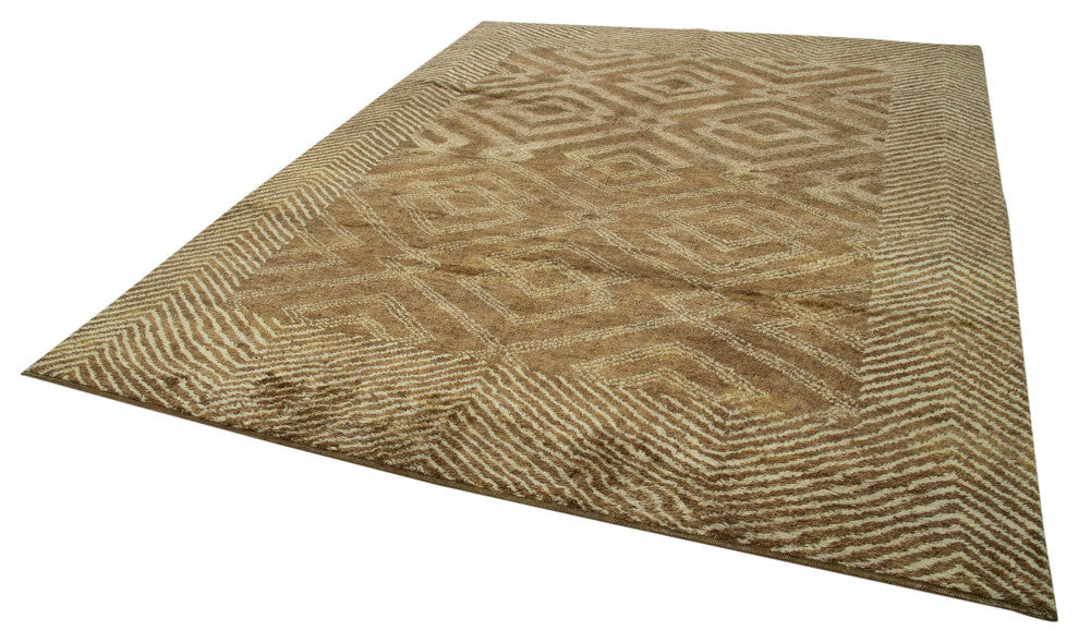 Rug N Carpet - Handmade Decorative 8' 3'' x 10' 0'' Moroccan Area Rug