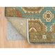 Hand Spun Ghazni Wool, Natural Dyes, Caucasian Gul Motifs Rug, 10'x14'