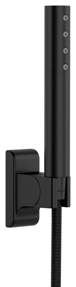 Wall Mounted Tub Filler, Matte Black
