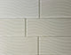 Pacific 4 in x 12 in Textured Glass Subway Tile in Rocky