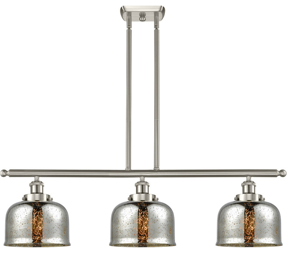 Innovations 916-3I-SN-G78 3-Light Island Light, Brushed Satin Nickel