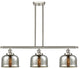 Innovations 916-3I-SN-G78 3-Light Island Light, Brushed Satin Nickel