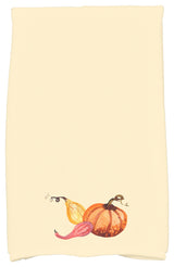 Gourd Pile 18"x30" Light Yellow Fall Print Kitchen Towel