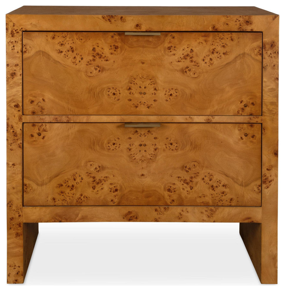 Uttermost 24381 Indus 30"W 2 Drawer Acacia Cabinet - Burl