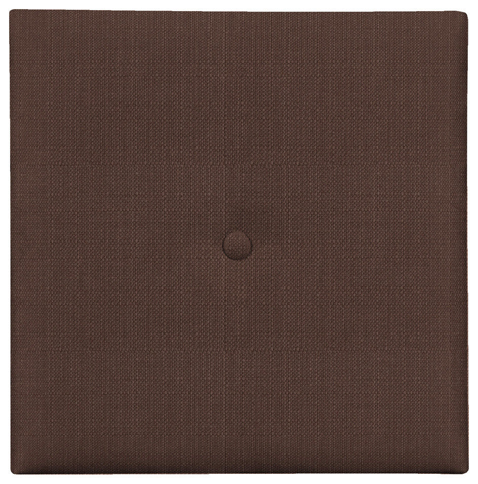 Avanti 1" Wall Pixel I With Button, Chocolate