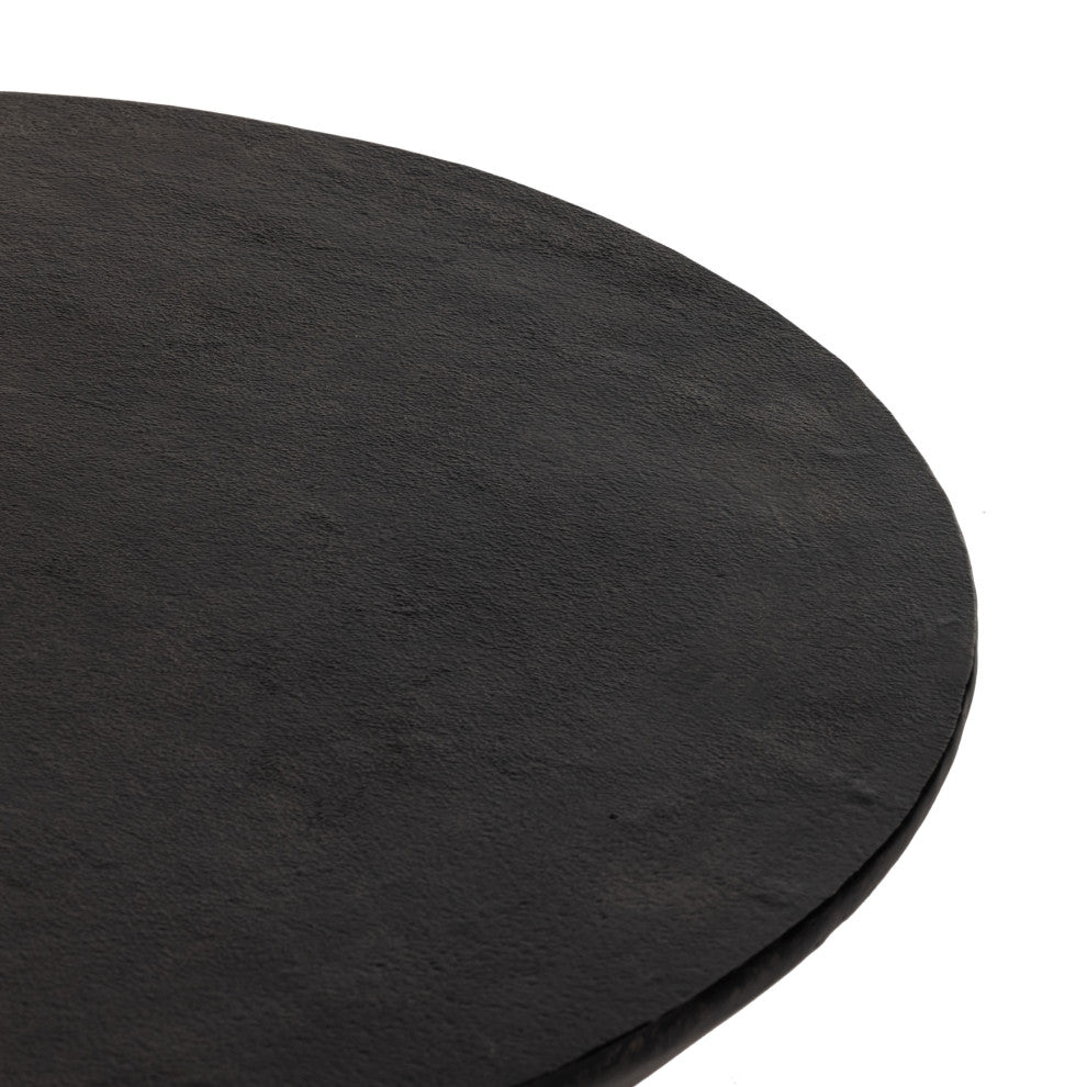 Sante 36" Coffee Table-Raw Black