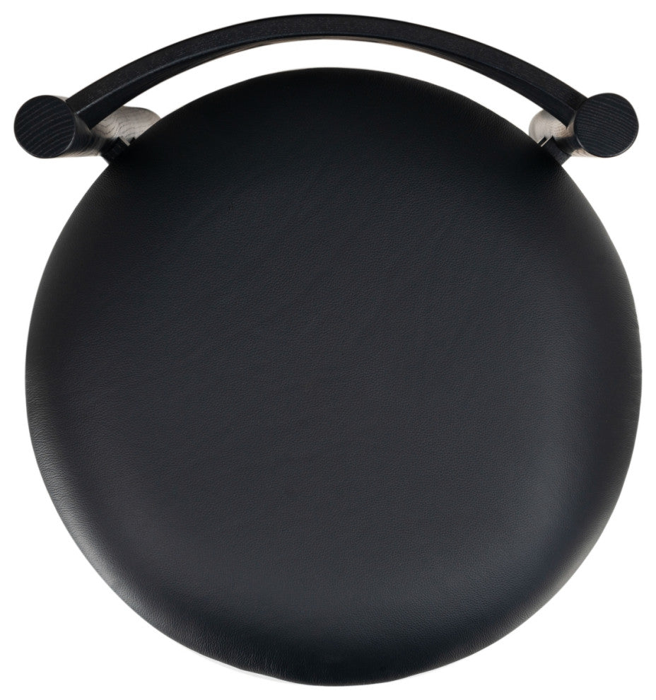 Safavieh Couture Tayla Counter Stool, Black