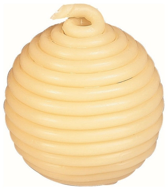 60 Hour Refill Round Beeswax Candle