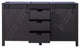Marsyas 60" Brown Bathroom Bath Storage Vanity Cabinet Only