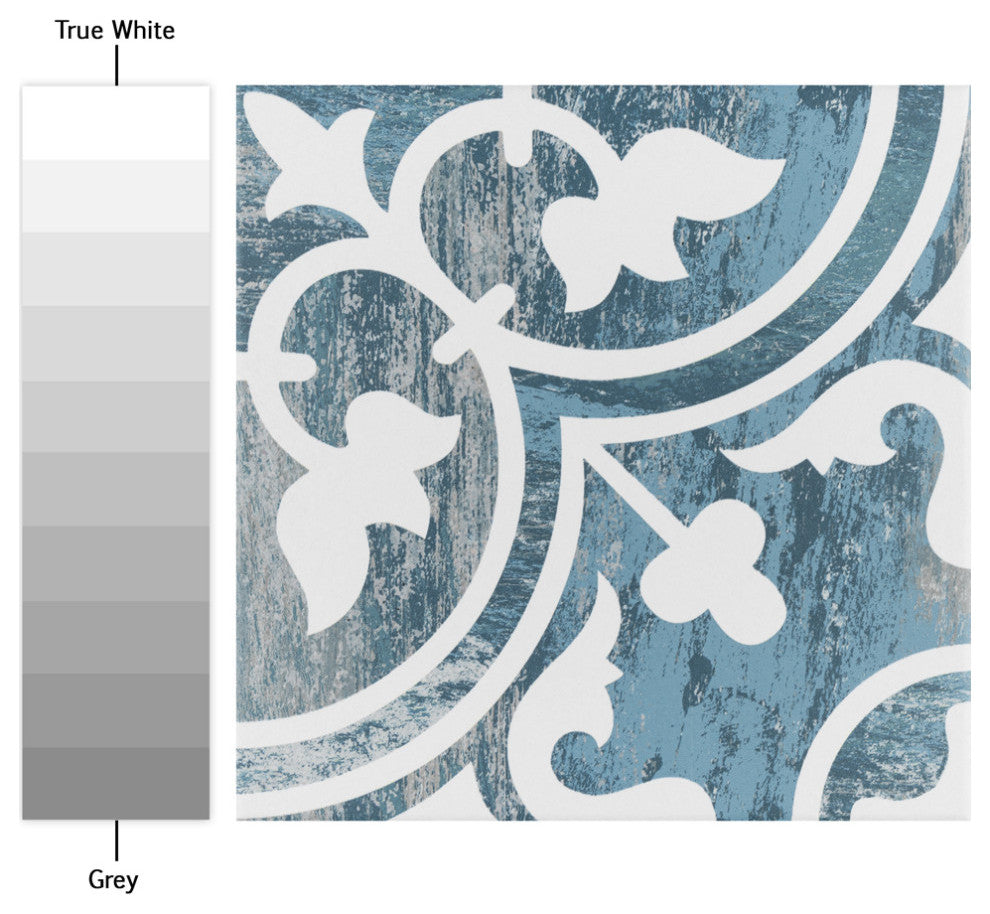 Cassis Arte Blue Day Porcelain Floor and Wall Tile