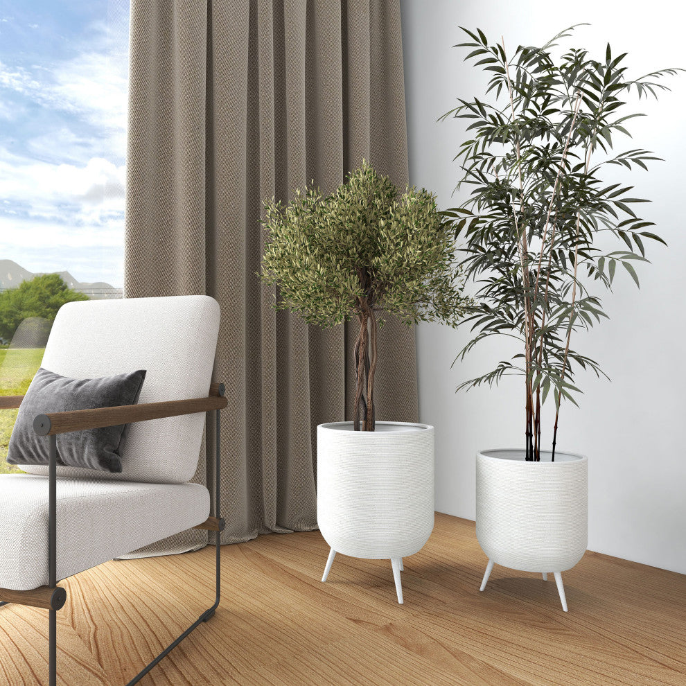 Blossom 2-Piece Floor Planter Set