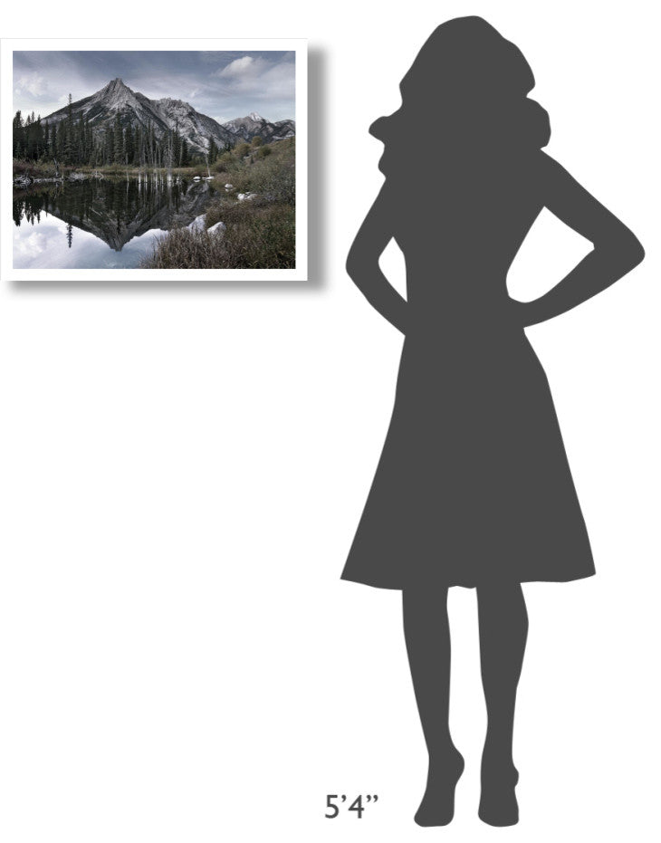 "Mount Lorette, Alberta, Canada" Digital Paper Print by Tim Fitzharris, 26"x20"