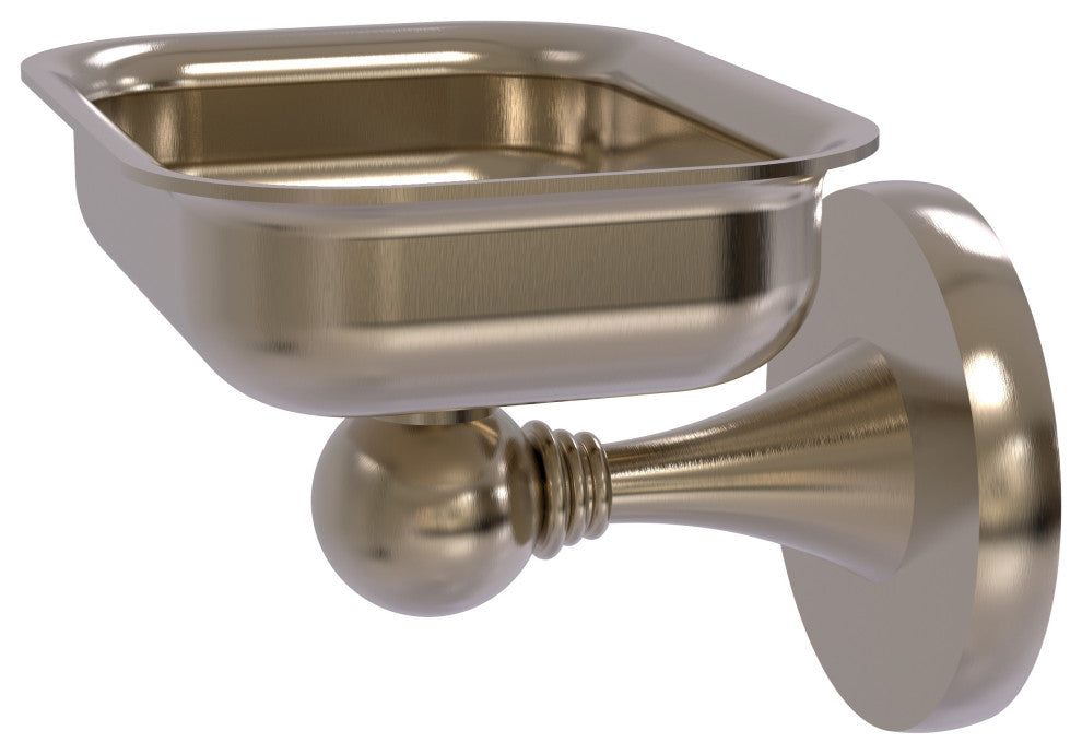 Shadwell Wall-Mount Soap Dish, Antique Pewter