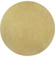 KAS Bliss 1574 Canary Yellow Shag Area Rug, 6' Round