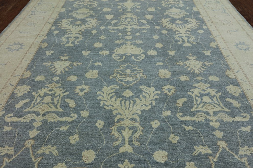 8'x10' Oriental Peshawar Hand Knotted Area Rug, MC554