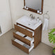 Paterno 30" Bathroom Vanity With Sink, Rosewood