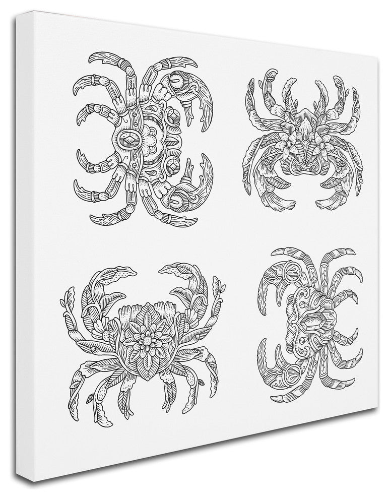 Filippo Cardu 'Crabs' Canvas Art, 24x24