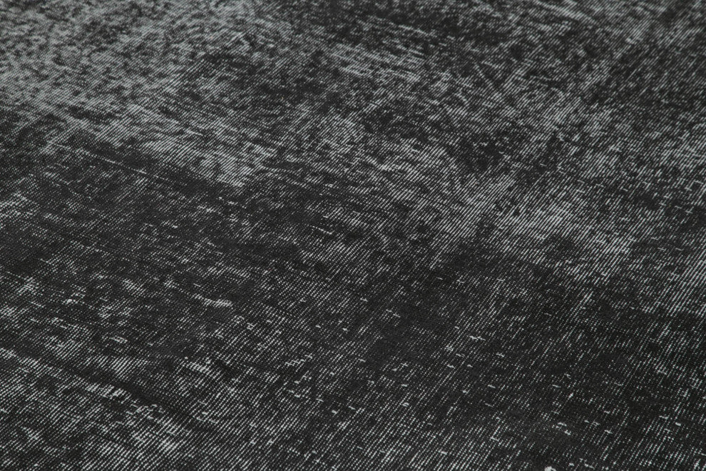 Rug N Carpet - Hand-knotted Anatolian 6' 5" x 9' 6" Vintage Overdyed Area Rug