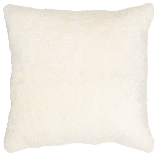 Surya Northland Cream Pillow Shell With Down Insert 20"H X 20"W