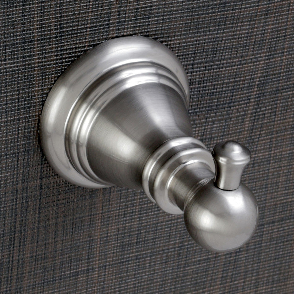 Kingston Brass 4-Piece Bathroom Accessory Set, Brushed Nickel