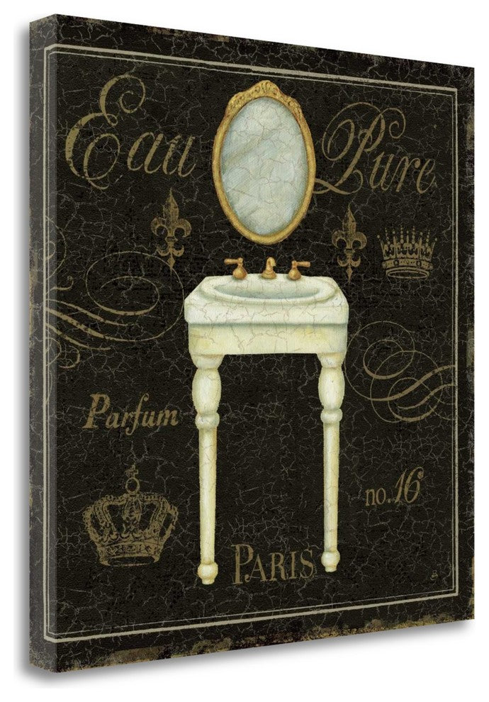 "Bain De Luxe IV" By Daphne Brissonnet, Giclee Print on Gallery Wrap Canvas