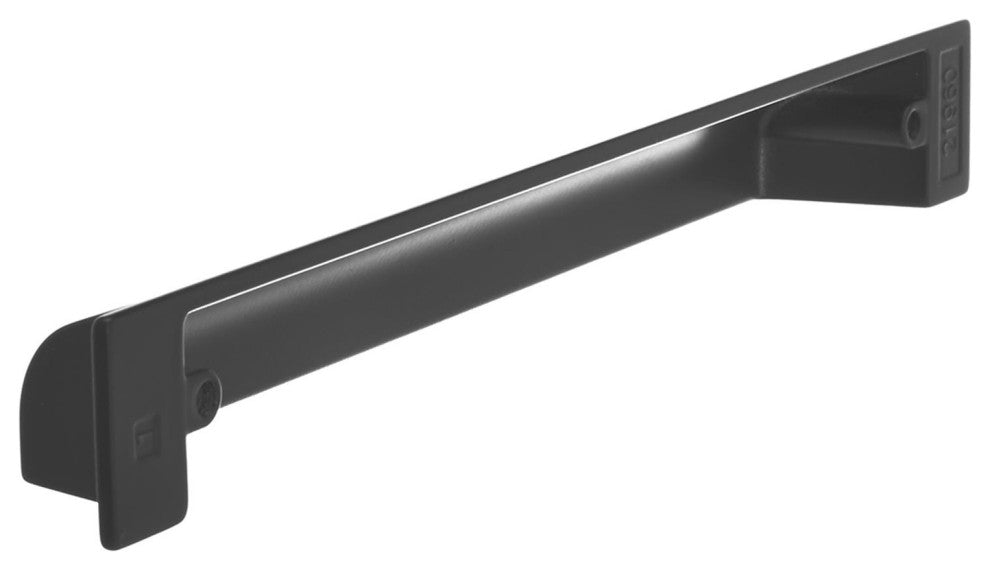 Amerock Transitional 7" 178 mm Center-to-Center Cup Pull, Set of 10, Matte Black