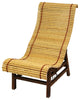 Curved Japanese Bamboo Lounge Chair