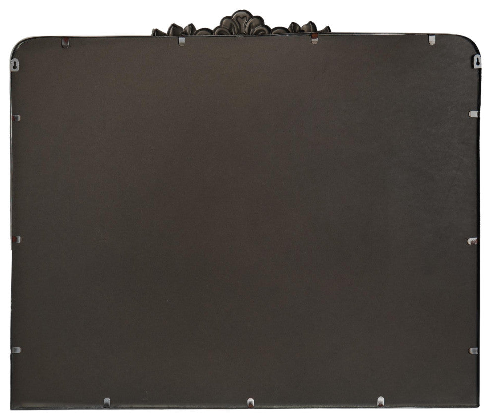 Head West Antique Bronze Ornate Metal Accent Wall Mirror