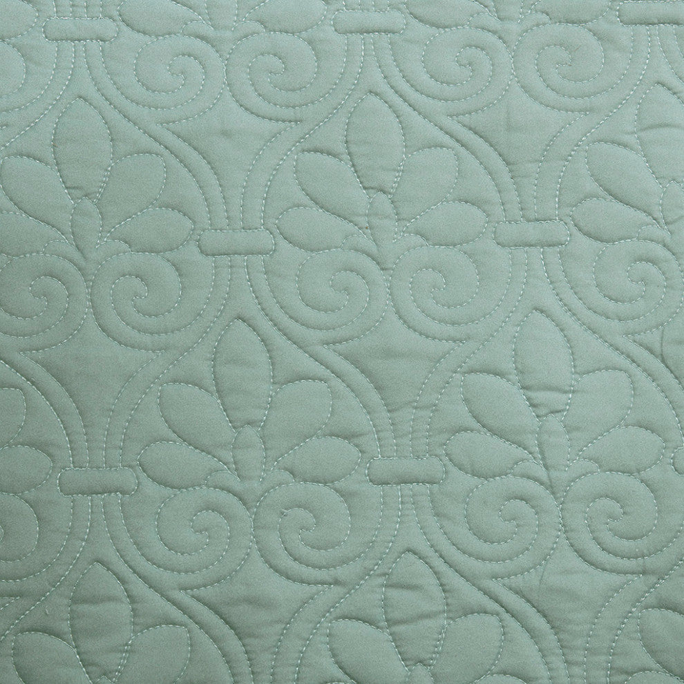 Madison Park Quebec 6 Piece Reversible Daybed Cover Set, Seafoam