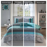 Mi Zone Microfiber Printed Comforter Set, Twin/Twin Xl