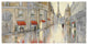 "Touring Paris Couple" Digital Paper Print by Julia Purinton, 50"x26"