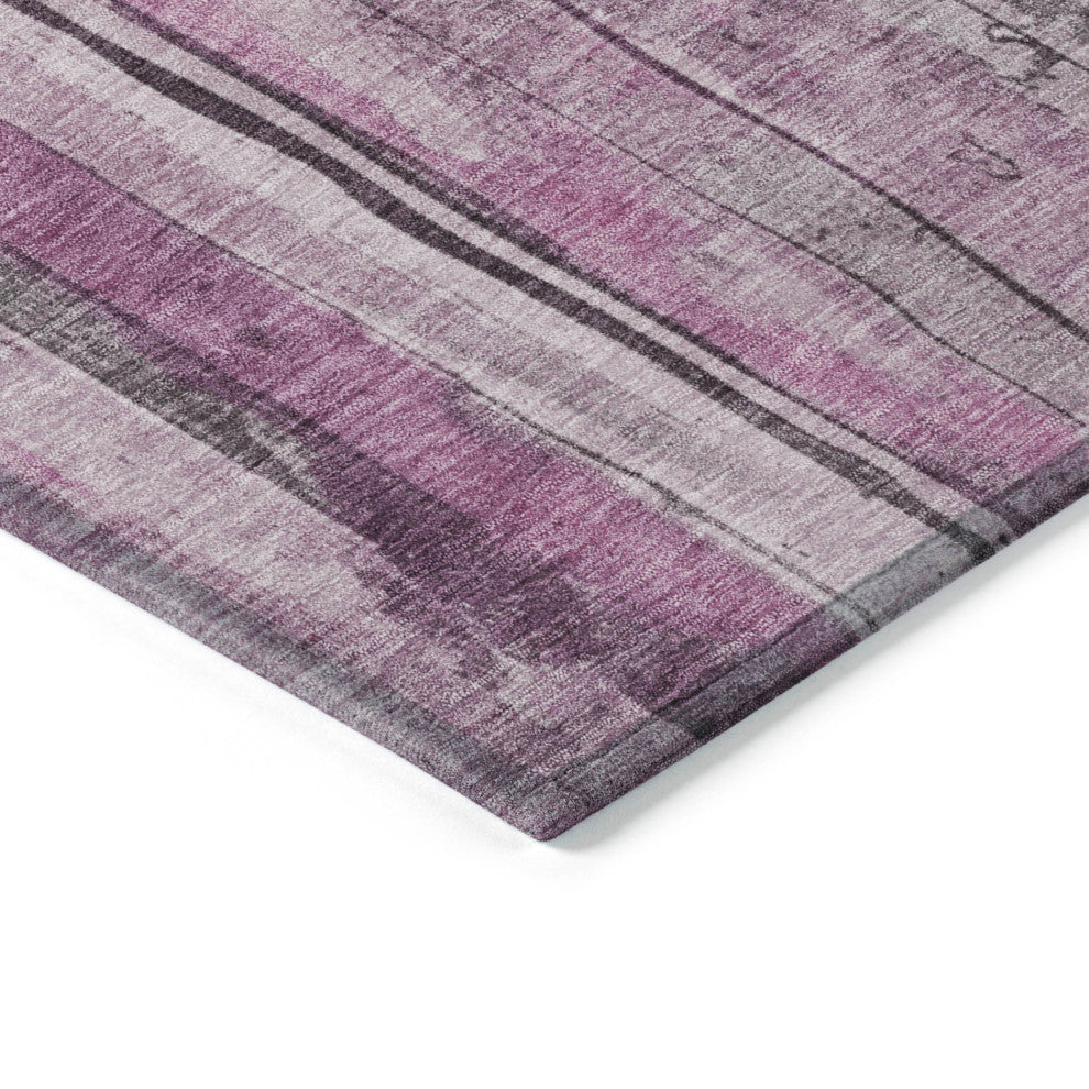 Machine Washable Indoor/Outdoor Chantille ACN1874 Pink 8' x 10' Rug