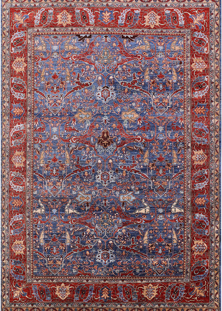 Ahgly Company Indoor Rectangle Mid-Century Modern Area Rugs, 8' x 10'