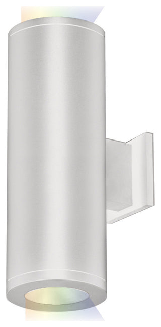 Tube Architectural 5" LED Color Changing Wall-Light Flood Beam, White