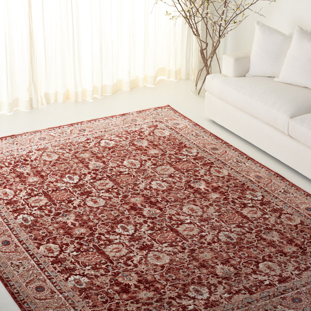 Lauren Ralph Lauren Warwick Rug, LRL1310, Oxblood, 7'9"x10'