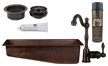 Bar/Prep Sink,Faucet  and Accessories PKG - BSP4_BRECSL28DB3-G