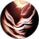 Antelope Canyon In Brown Shade, Landscape Round Metal Wall Art, 38"