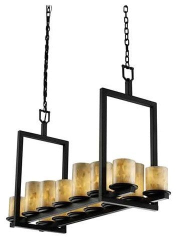Dakota 14-Light Bridge Chandelier (Short)