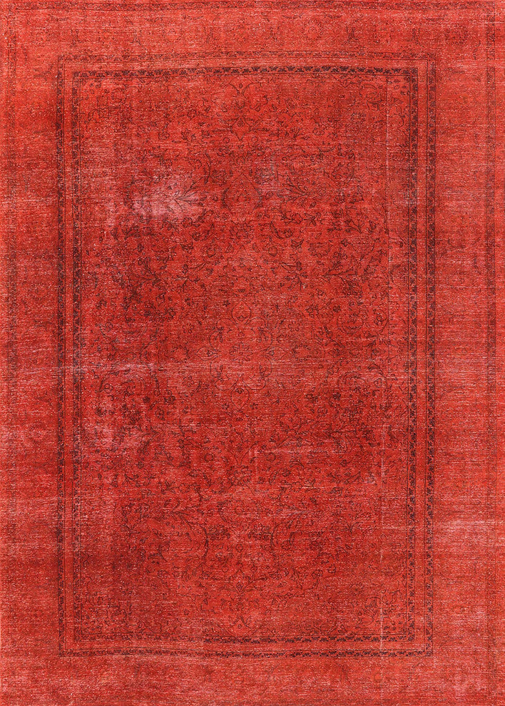Ahgly Company Indoor Rectangle Mid-Century Modern Area Rugs, 7' x 10'