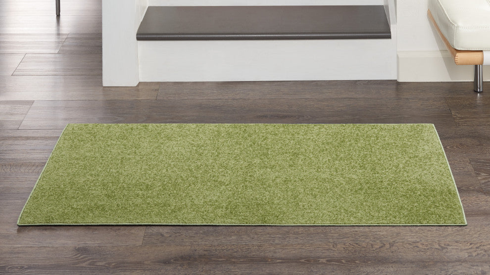 Nourison Essentials 2' x 4' Green Outdoor Area Rug