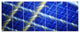 Blue Abstract Metal Grill, Abstract Art on Canvas, 83"x32", 7 Panels