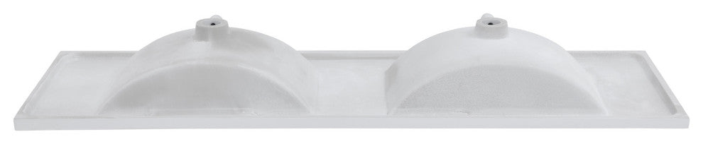 60" Vanity Top Bathroom Sink With 3 Holes
